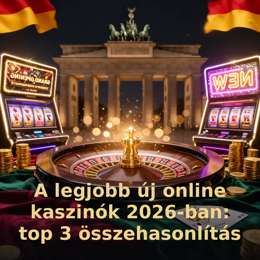 A legjobb új online kaszinók 2026-ban: top 3 összehasonlítás